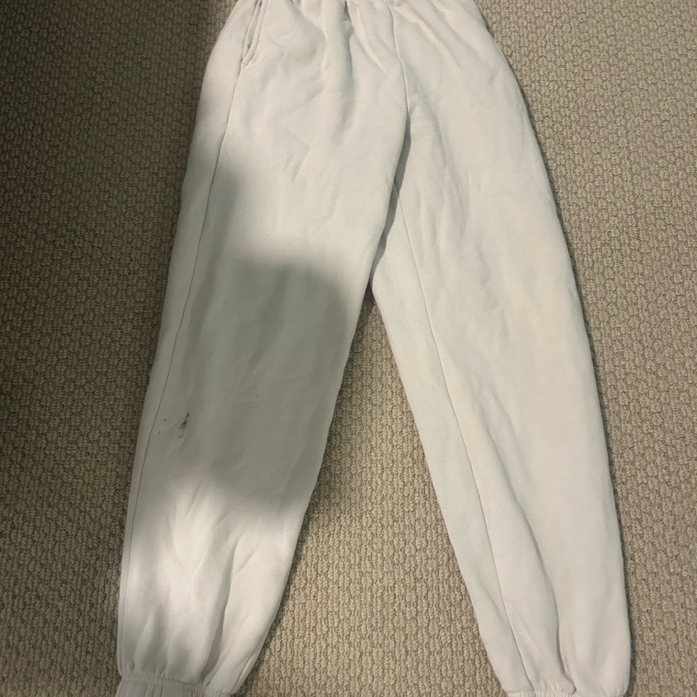 Garage Cream Sweatpants